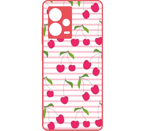 Cherry Premium Protective Hard Case Hot Pink Θήκη για Xiaomi Redmi Note 12 5G