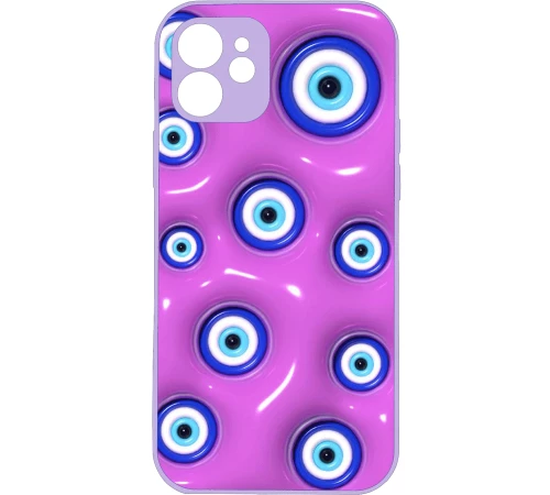 Εyes Premium Protective Hard Case purple Θήκη για Iphone 11