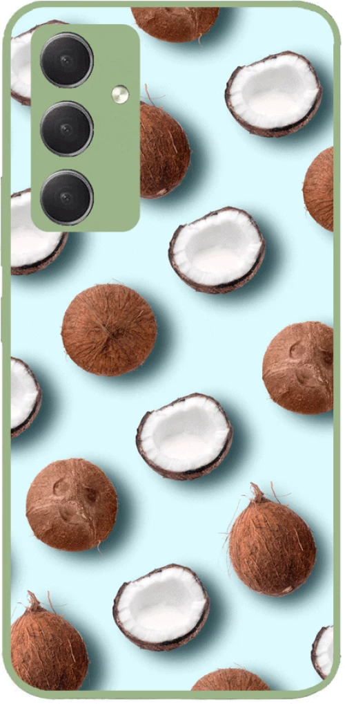 COCONUT Premium Protective Hard Case light green Θήκη Samsung 13 5G/ A04S black