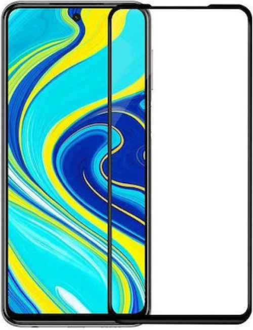 3D Tempered Glass Full Screen Τζαμάκι για XIAOMI REDMI NOTE 12S BLACK