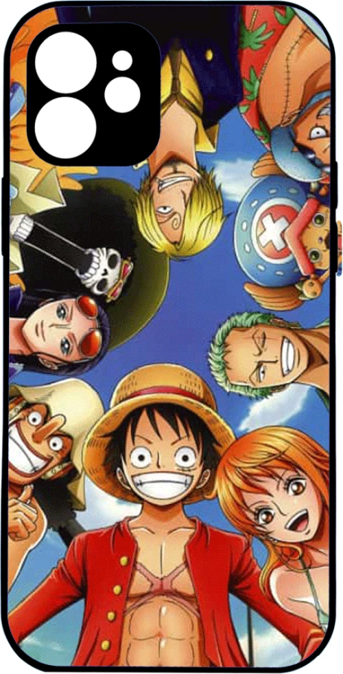 MONKEY D.LUFFY Premium Protective Hard Case black Θήκη για Iphone 12