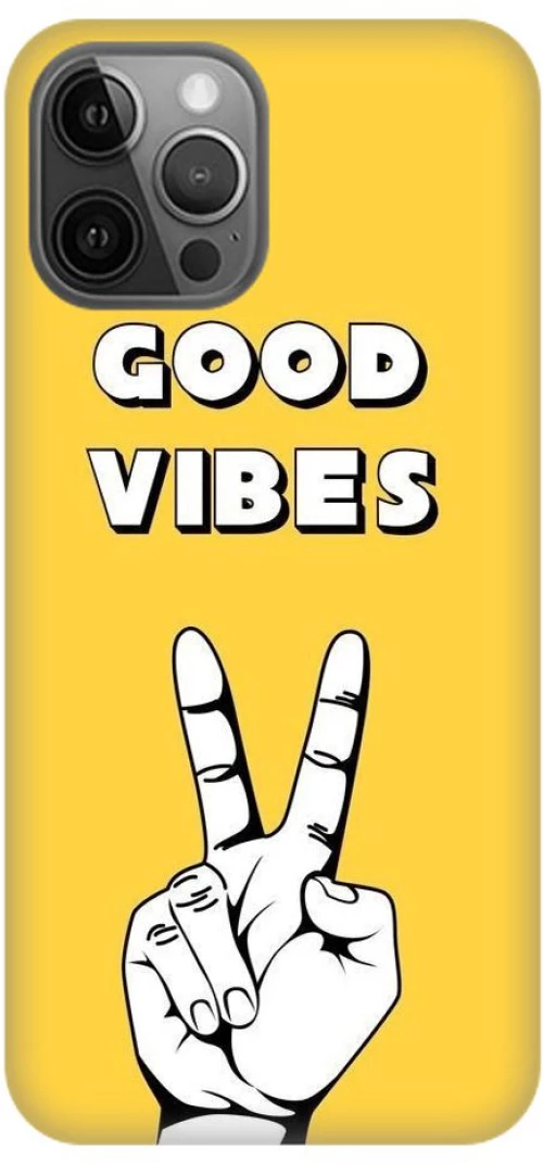 YELLOW GOOD VIBES Silicone Case Θήκη για iPhone 13 pro