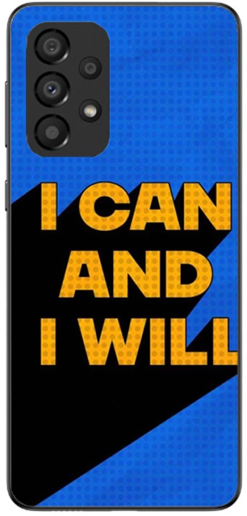 POWER OF WILL Silicone case Θήκη για Samsung Galaxy A53 5G