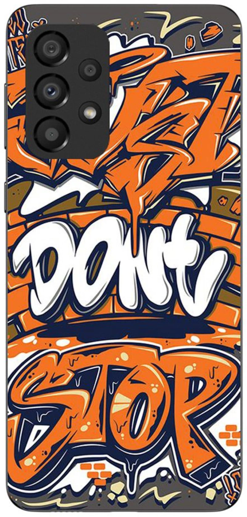 DONT STOP Silicone case Θήκη για Samsung Galaxy A33 5G