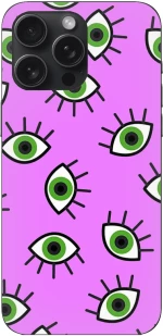 Eyes in Purple Case Θήκη για iPhone 15 Pro Max