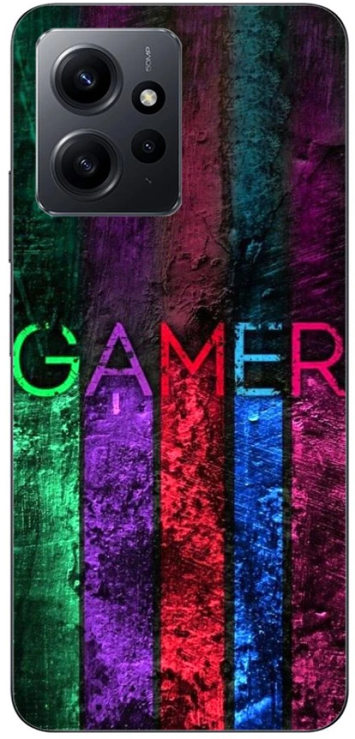 GAMER LINES Silicone Case θήκη για Xiaomi Redmi note 12 4g