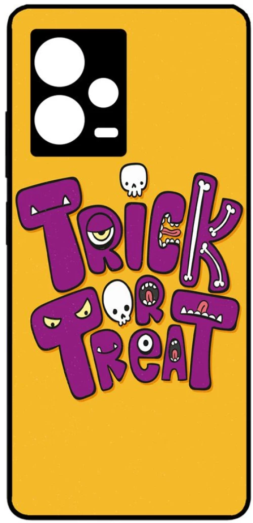 TRICK OR TREAT Premium Protective Hard Case black Θήκη για Xiaomi Redmi Note 12 5G