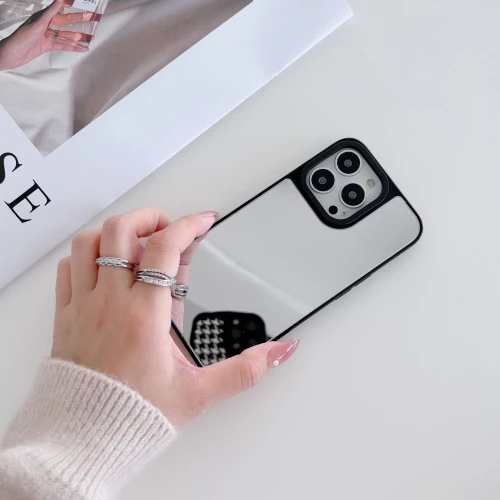 Selfie Mirror Θηκη για iPhone 14 pro silver
