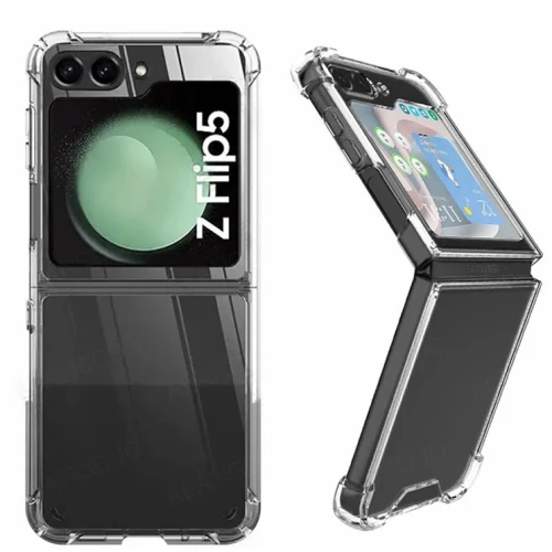 Air Defender whith strong corners TPU cover Θηκη για Samsung Z Flip 5 transparent*