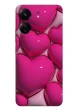 Pink Hearts Silicone Case θήκη για Xiaomi Redmi 13C