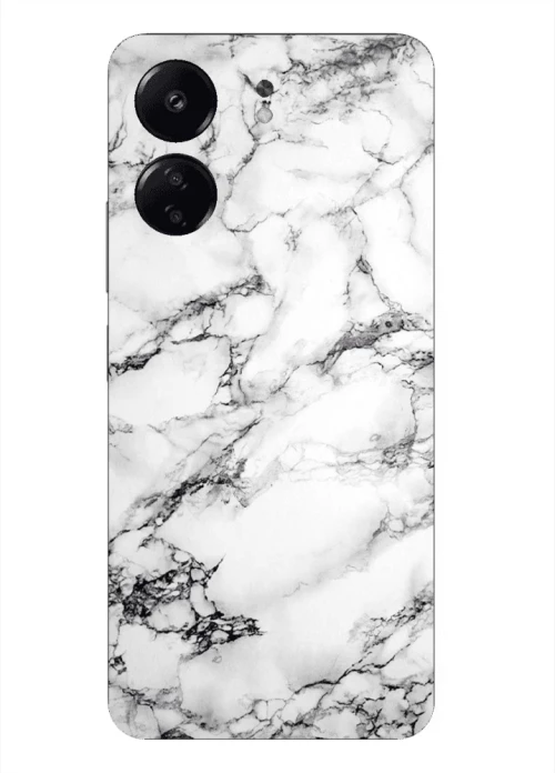 Marble Silicone Case θήκη για Xiaomi Poco C65 white