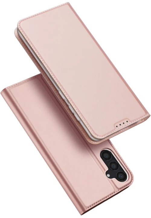 Dux Ducis Skin Pro case Smooth Leather θήκη για Samsung Galaxy S24 Pink