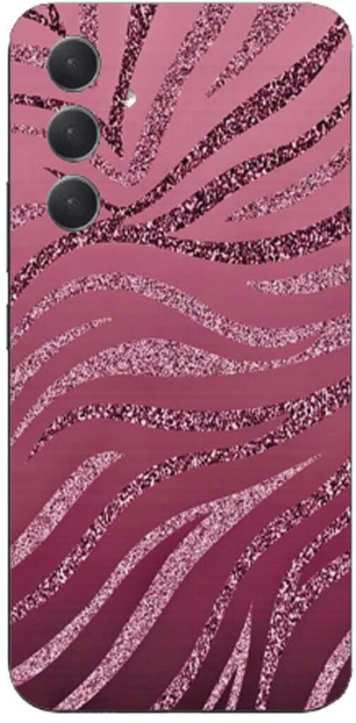 Pink Zebra Silicone Case θήκη για Samsung Galaxy A34 5g
