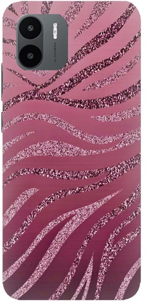 Pink Zebra Silicone case for Xiaomi Redmi A1