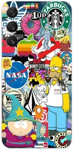 Brands Stickers Θήκη για Samsung Galaxy S22