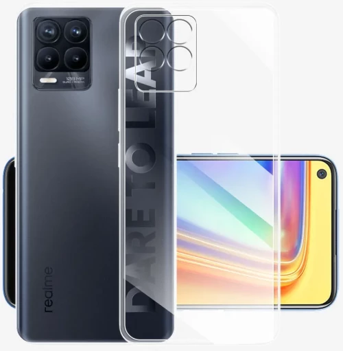 CLEAR silicone case 1,5mm Θήκη για Realme 8 transparent