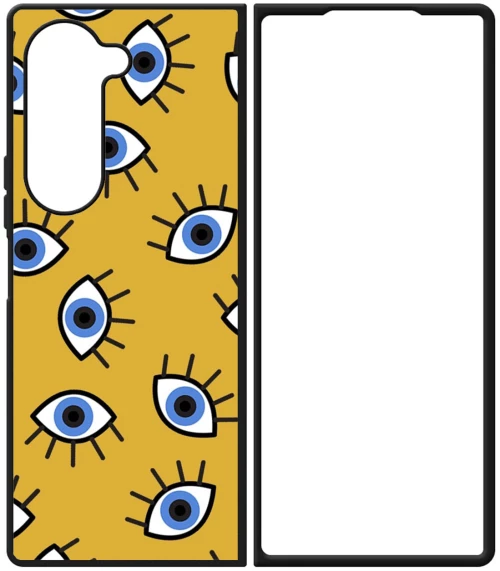 Eyes in Yellow Θήκη για Samsung Galaxy Z Fold 6