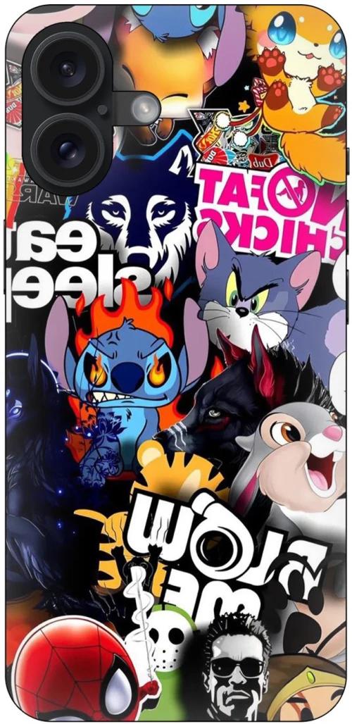 Comic Heros Θήκη για iPhone 16