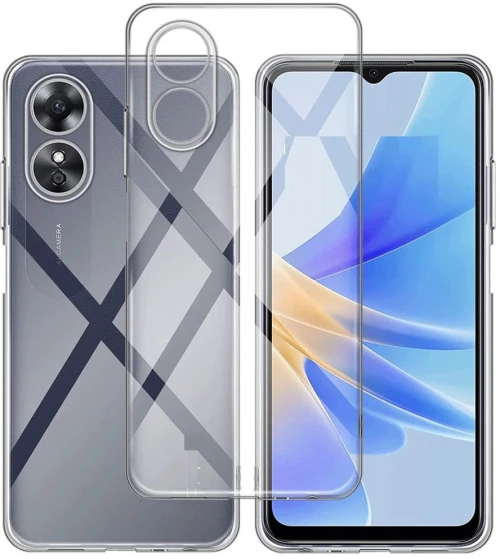 CLEAR silicone case 1,5mm Θήκη για OPPO A98 5G transparent