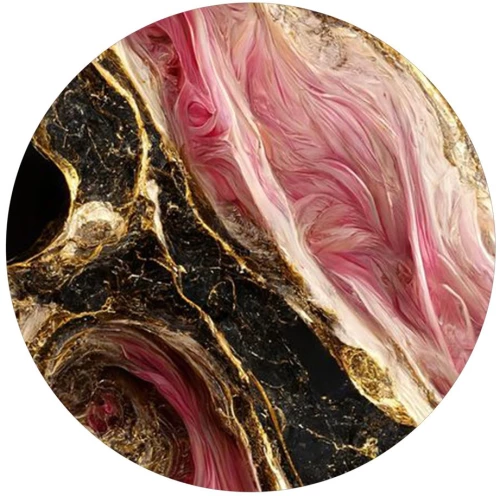 PopSocket Marble Black-Pink