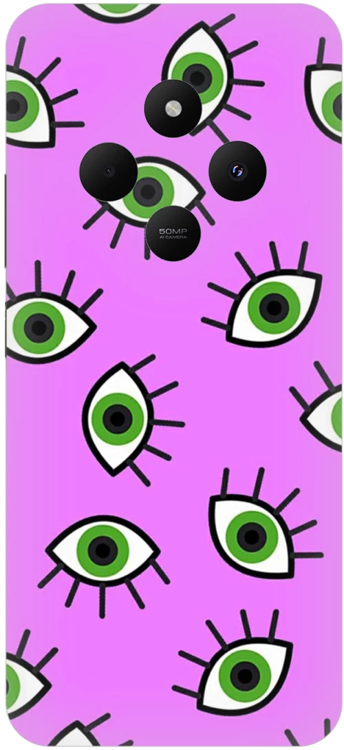 Eyes in Purple θήκη για Xiaomi Redmi 14C 4G