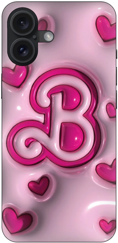 B Hearts Θήκη για iPhone 16 Plus