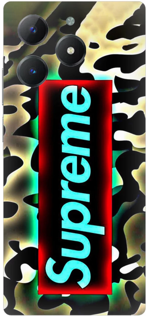 SP Army Silicone Case θήκη για Realme C61 4G