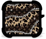 Animal Print LV Custom Case Airpods 4