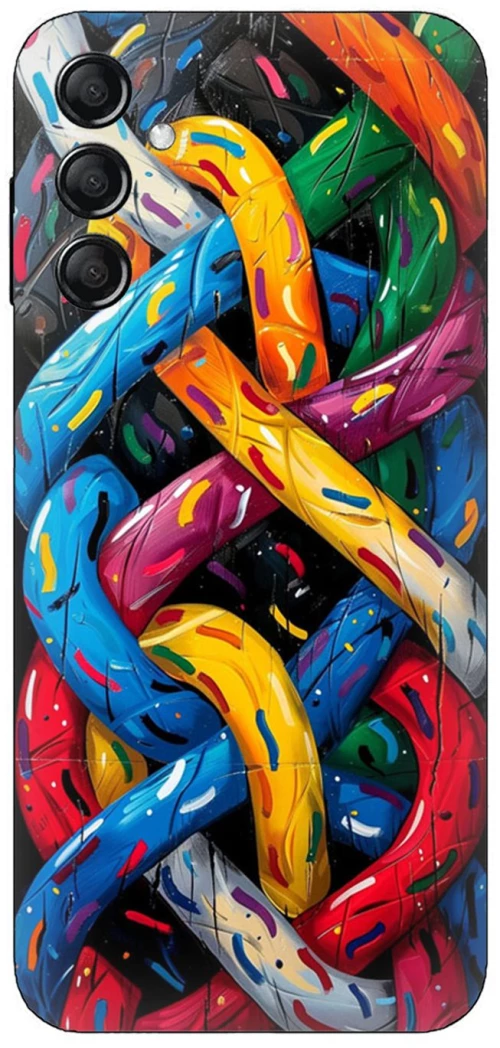 Colorful Threads Case θήκη για Samsung Galaxy S25 5G