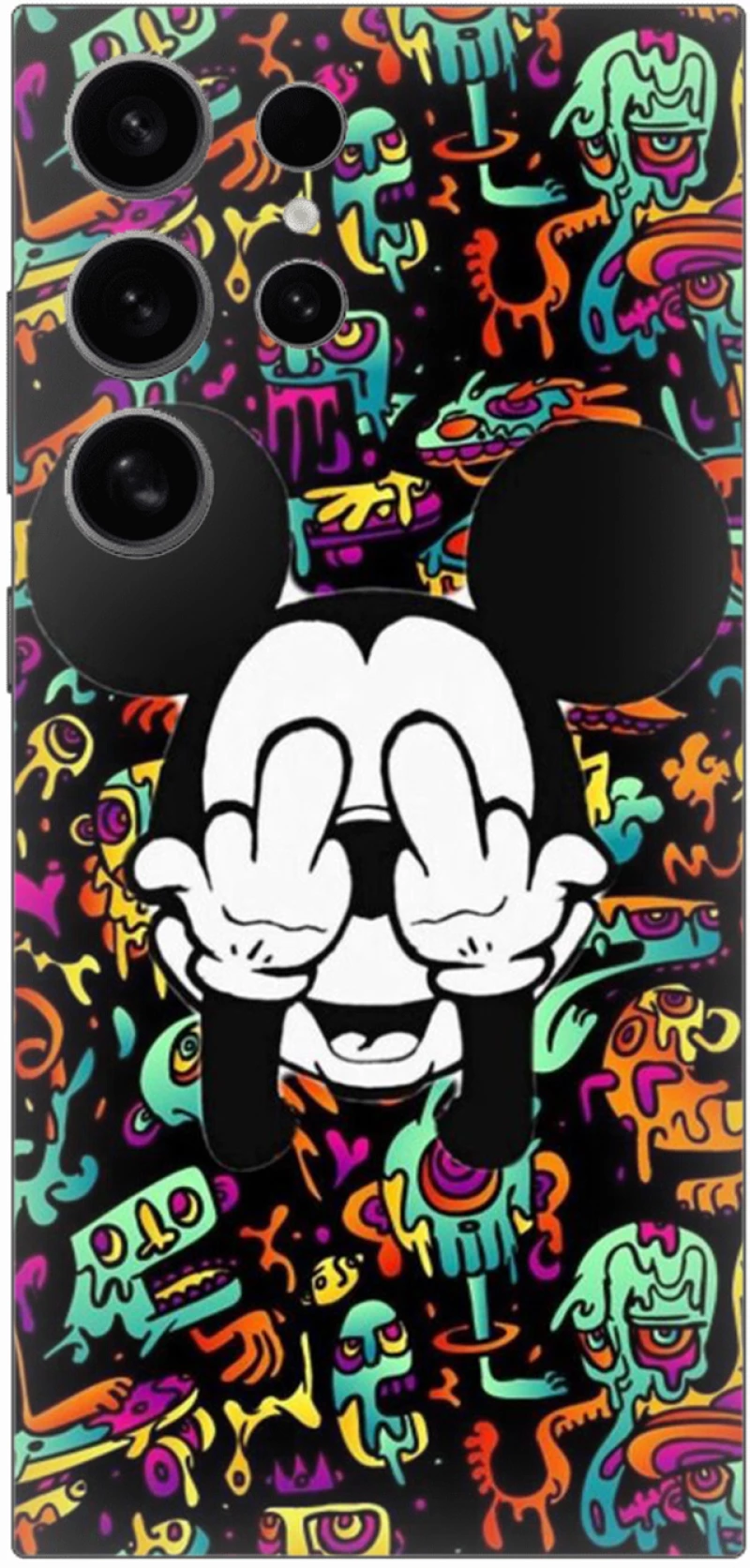 Mouse Middle Finger Case θήκη για Samsung Galaxy S25 Ultra 5G