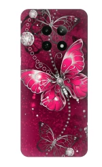 Butterfly Fuchsia Case θήκη για Realme 12 5G