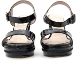 BACALI COLLECTION HIGH HEELS SANDALS WOMEN BACALI COLLECTION ΜΑΥΡΟ (BCL-A17-6501-PL)
