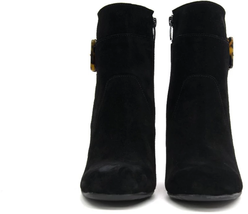 NEW MATIC SUEDE ANKLE BOOTS WOMEN NEW MATIC ΜΑΥΡΟ (NMTC-600-S)
