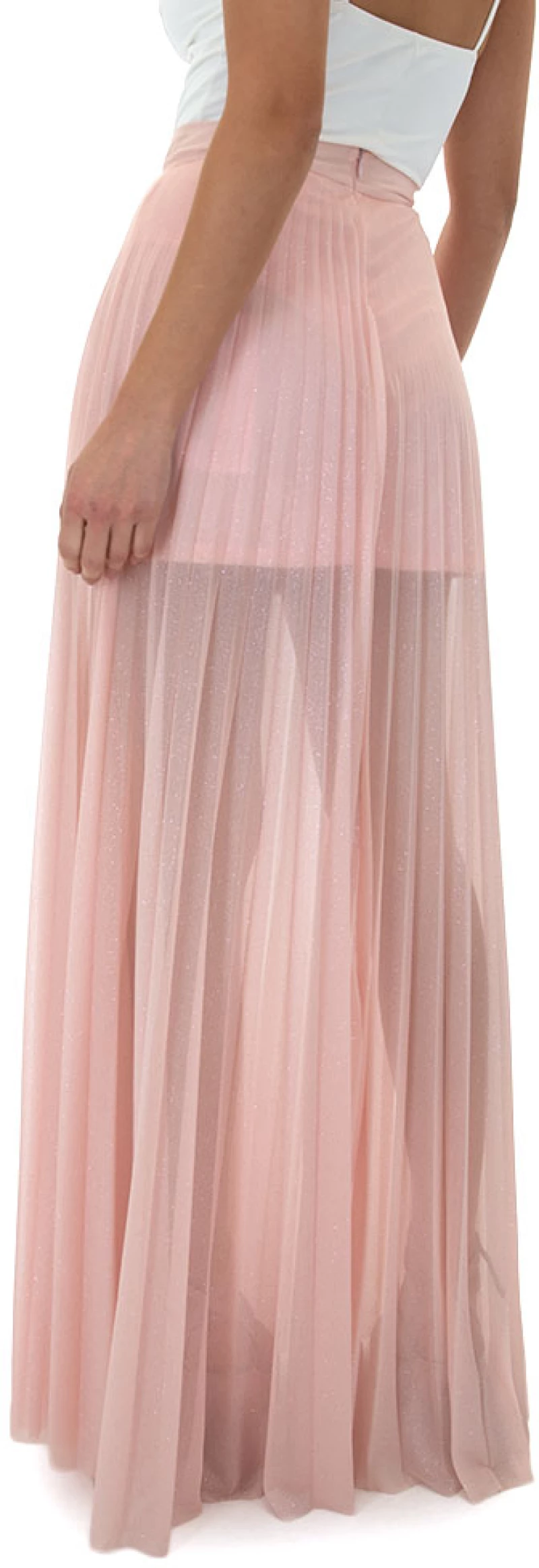 C.MANOLO SKIRT WOMEN MANOLO ΡΟΖ (FL20955)