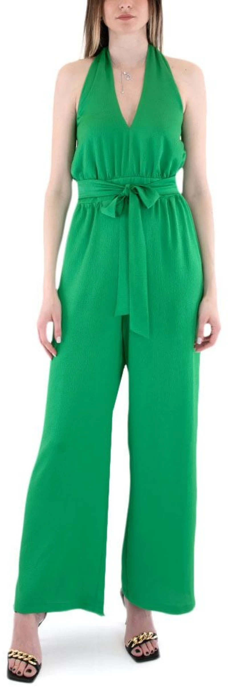 TWENTY-29 JUMPSUIT WOMEN TWENTY-29 ΠΡΑΣΙΝΟ (TNT-29-8242)