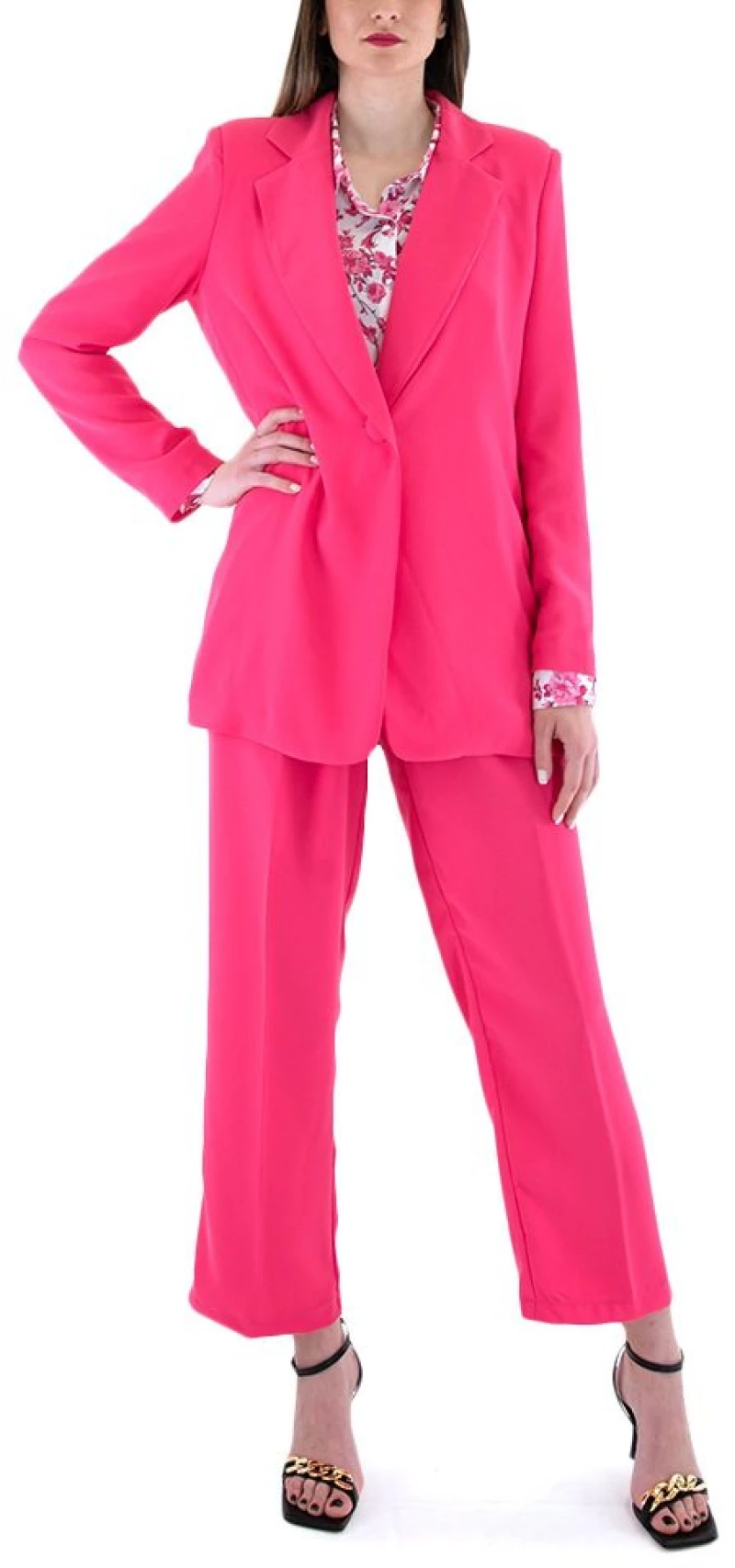 STUDIO 83 AELIA PANTS WOMEN STUDIO 83 ΦΟΥΞΙΑ (B104B-FUCHSIA)