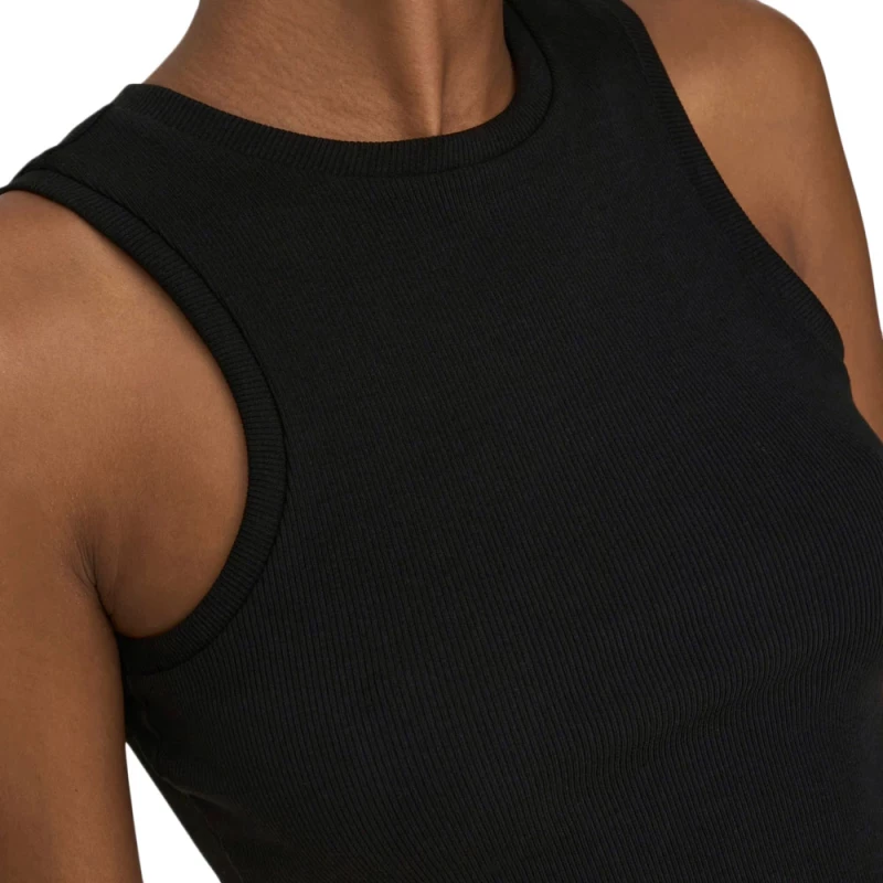 ONLY ONLVILMA CROP TOP WOMEN ONLY ΜΑΥΡΟ (15282771-BLACK)