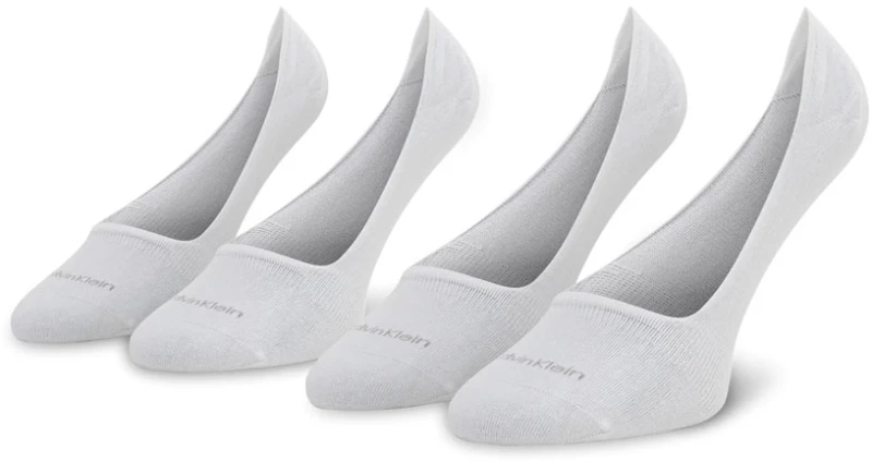 CALVIN KLEIN 2 PACK FOOTIE MID CUT SOCKS MEN CALVIN KLEIN ΛΕΥΚΟ (701218708-002)