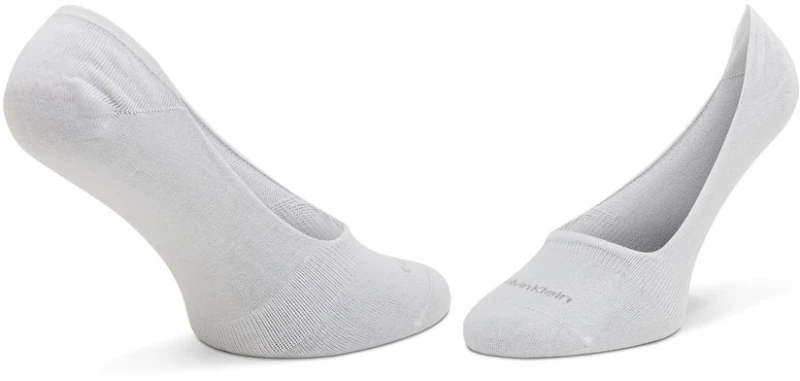 CALVIN KLEIN 2 PACK FOOTIE MID CUT SOCKS MEN CALVIN KLEIN ΛΕΥΚΟ (701218708-002)