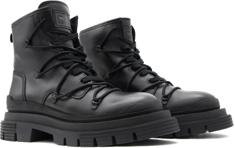 G-STAR RAW LINTELL COS BOOTS MEN G-STAR RAW ΜΑΥΡΟ (2242-045708-BLK-OLV)