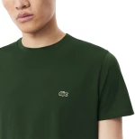 LACOSTE PIMA REGULAR FIT T-SHIRT MEN LACOSTE ΠΡΑΣΙΝΟ (TH6709-132)