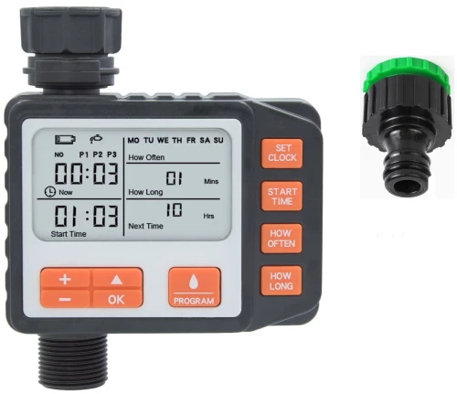 Χρονοδιακόπτης ποτίσματος με οθόνη LCD - Watering timer with LCD screen