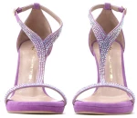 MOURTZI SUEDE HIGH HEEL SANDALS WOMEN MOURTZI ΜΩΒ (MRTZ-10/1008B86-S)