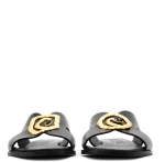 KOTRIS LEATHER FLAT SANDALS WOMEN KOTRIS ΜΑΥΡΟ (KTRS-04-580-Δ-BLACK-L)