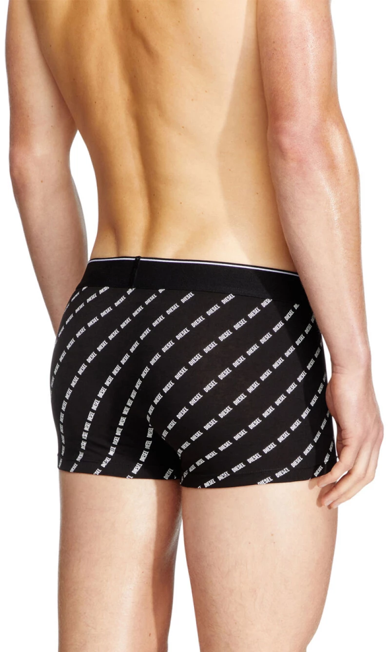 DIESEL DAMIEN 3 PACK TRUNK BOXER MEN DIESEL ΛΕΥΚΟ- ΜΑΥΡΟ (A17752-0LHBI-E3784)
