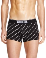 DIESEL DAMIEN 3 PACK TRUNK BOXER MEN DIESEL ΛΕΥΚΟ- ΜΑΥΡΟ (A17752-0LHBI-E3784)