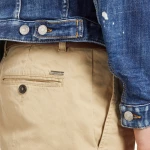 DSQUARED2 SEXY SLIM FIT CHINO PANTS MEN DSQUARED2 ΜΠΕΖ (S74KB0819-S39021-111)