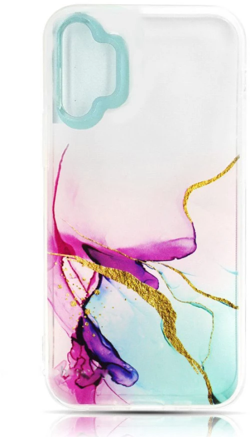 Watercolor Marble Samsung A32 4G #3 transparent / pink*