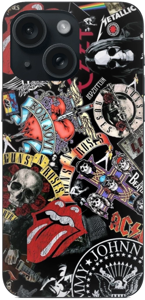 ROCK BANDS Case Θήκη για iPhone 14 Plus