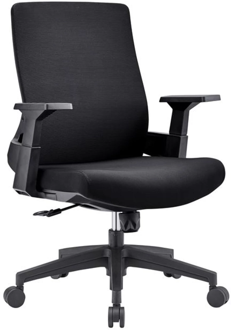 Πολυθρόνα Γραφείου Mesh Μαύρο, Ύφασμα Μαύρο BF8950 Woodwell 64x64x98/110υψ 22905 ΕΟ529,10